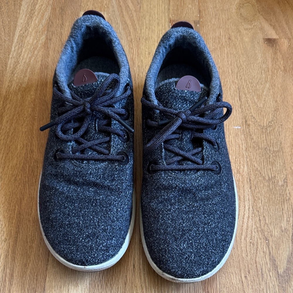 Allbirds Men's Wool Runners - Charcoal/Heather